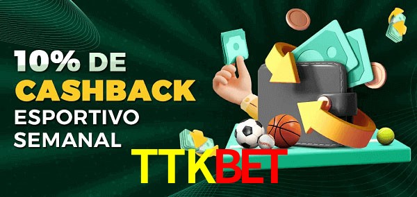 10% de bônus de cashback na TTKBET