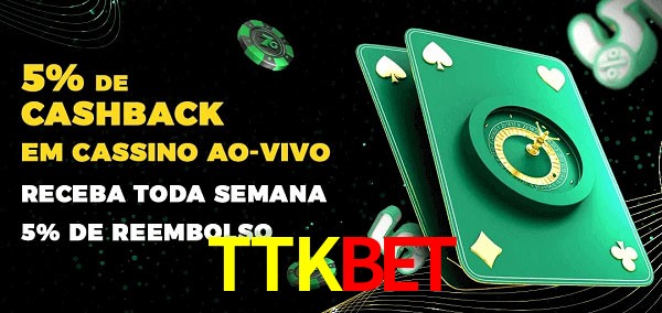 Promoções do cassino ao Vivo TTKBET